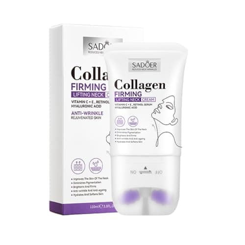Image of Collagen Firming Lifting Neck Cream - Anti-Aging, Tightening & Hydrating Cream for Saggy Skin, Reduces Wrinkles, Fine Lines & Double Chin (Collagen)