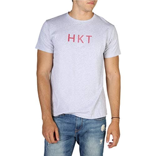 Image of Hackett Men's Hkt Ss Tee T-Shirt, Grey (GREY MARL 933), Small