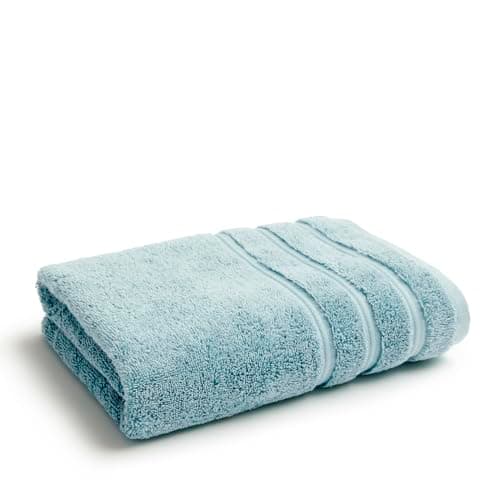 Image of Christy Antalya Large Bath Sheets | Set of 2 | 100% Turkish Cotton | 600GSM | Soft Plush Luxury Bath Towels | 90cm x 150cm | Quick Dry | Ocean Blue