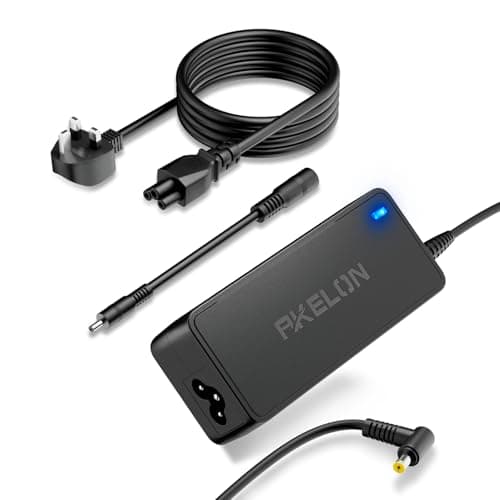 Image of 65W 45W Laptop Charger for Acer Aspire 3 5 E15 ES1 E1 E5 F5 F15 E15 F5 15, V3 V5 V7, R7 R7-571, N15Q1 N16Q2 Chromebook 11 13 14 15 R11 CB3 CB5 C740 C720 C720p C738T C731 Laptop AC Adapter Power Cord