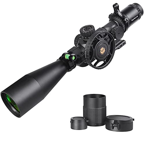 Image of WestHunter Optics WHI 4-16x50 SFIR FFP Scope, First Focal Plane Red Green Illuminated Etched Glass Reticle, 30mm Tube Tactical Precision 1/10 MIL Scopes | Picatinny Kit A