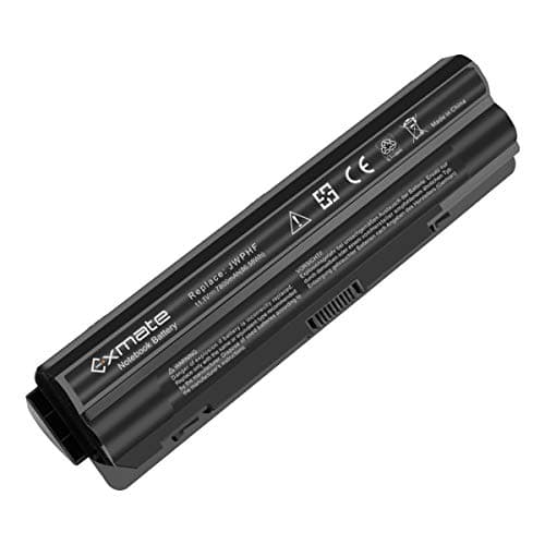 Image of Exmate 11.1V 7800mAh JWPHF Laptop Battery for R795X 08PGNG 0R4CN5 312-1123 312-1127 453-10186 0J70W7 P11F WHXY3 and Dell XPS 14 15 17 L401X L501X L502X L701X L702X