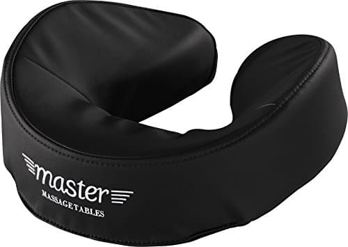Image of Master Massage Universal Ultra Plush Face Cushion Pillow for Table, Black