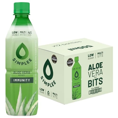 Image of Simplee Aloe® Aloe Vera Drink with Pulp 12 x 500ml (Original)