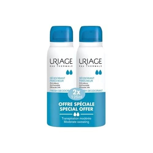 Image of Uriage Freshness Deodorant Pack of 2 x 125 ml