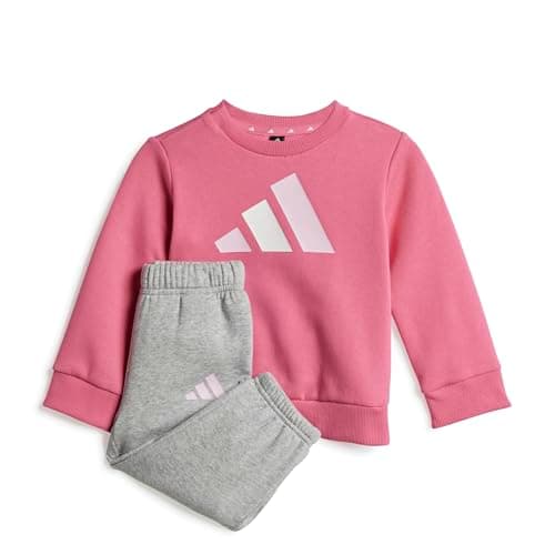 Image of adidas Unisex Baby BIG LOGO ESSENTIALS JOGGER, pink fusion/clear pink/white, 9-12 Months