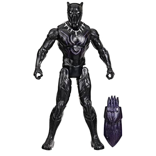 Image of Marvel Avengers VenomVersus Epic World of Action Anti-Venom Black Panther 4-Inch Action Figure, Symbiote-Inspired Marvel Toy, Clip-On Battle Gear, Superhero Figure for Kids 4