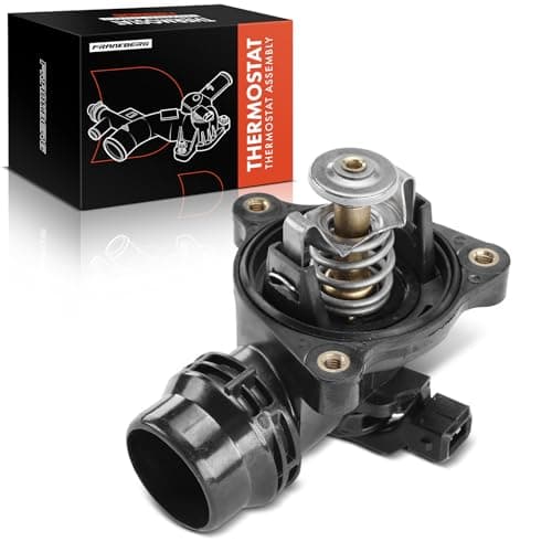 Image of Frankberg Engine Coolant Thermostat Petrol Compatible with 3 Series E46 E90 316 318 320 2001-2011 5 Series E60 520 2006-2010 X3 E83 xDrive20i 2008-2011 Replace# 11537510959