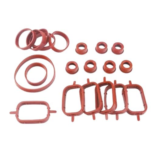 Image of Intake Inlet Manifold Gaskets Seals for BMW M47 M57 E46 E53 E60 E63 E65 E90 E91