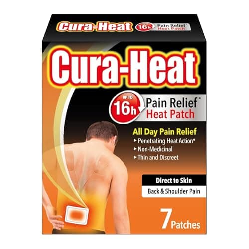 Image of Cura-Heat Back & Shoulder Pain Direct to Skin 7 Patches