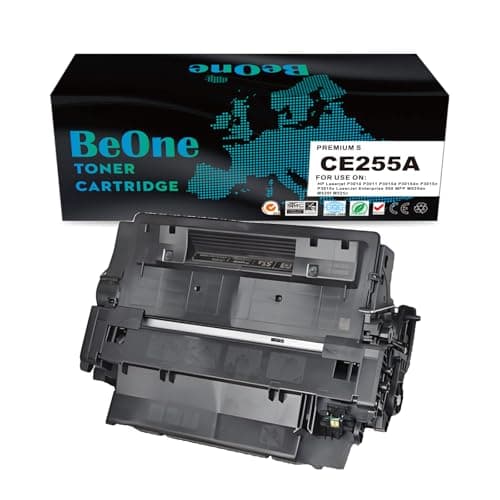 Image of BeOne Compatible for 55A CE255A Toner Cartridge Replacement Compatible for HP Laserjet P3010 P3011 P3015d P3015dn P3015n P3015x Laserjet Enterprise 500 MFP M525dn M525f M525c Printer (1 Black)