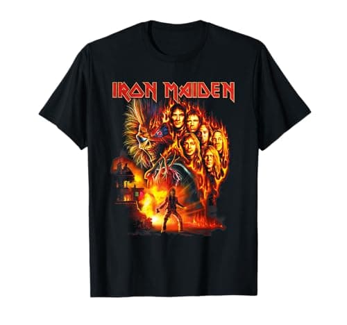 Image of Iron Maiden Burning Ambition Amazon Exclusive T-Shirt
