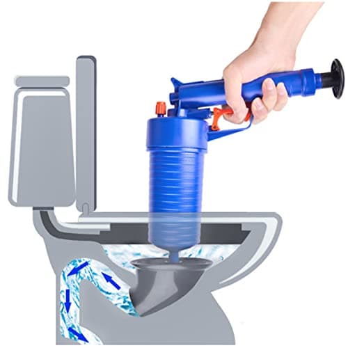 Image of Drain Plunger Toilet Plunger Kitchen Sink Sewer Dredge Cleaning Tool for Kitchen Bathroom Bathtub, Dredge Pipe, Sewer Drain Blaster Drain Cleaner