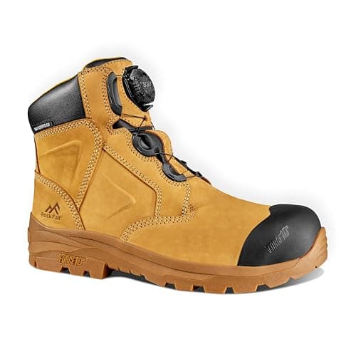 Image of Rock Fall RF610 Honeystone Waterproof Boa Safety Boot Size 7