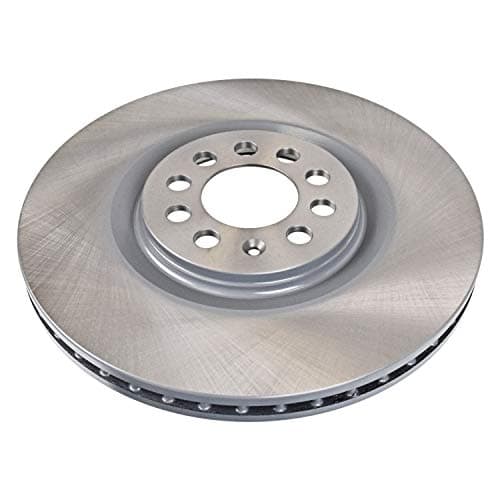 Image of febi bilstein 19096 Brake Disc Set (2 Brake Disc) front, internally ventilated, No. of Holes 5