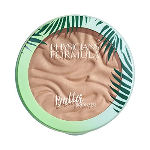 Image of Physicians Formula, Murumuru Butter Powder Bronzer, Moisturising Formula with Murumuru Butter for Soft Skin, Dewy Finish, Creamy Texture, Soft-Focus Pigments with Smoothening Effect, Light Bronzer