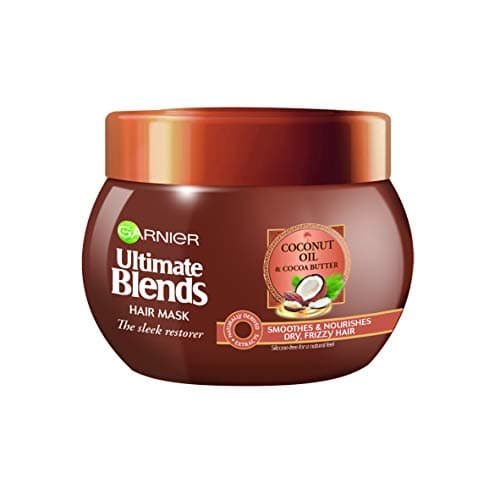 Image of Garnier Ultimate Blends Coconut Oil Frizzy Hair Treatment Mask, 300ml