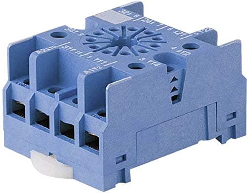 Image of Finder 90.27SMA DIN Relay Socket (11-Pin) 60 Series