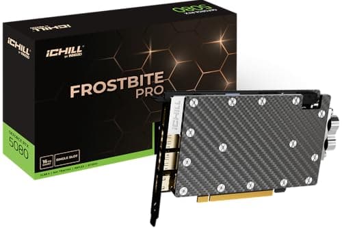 Image of INNO3D NVIDIA GeForce RTX 5080 iCHILL Frostbite PRO 16GB GDDR7 Waterblock Graphics Card (Waterblock, 1 Slot, Reflex 2 RTX AI DLSS4)