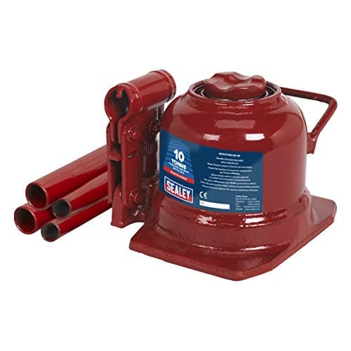 Image of Sealey Bj10Le Bottle Jack 10Tonne Low Entry Telescopic