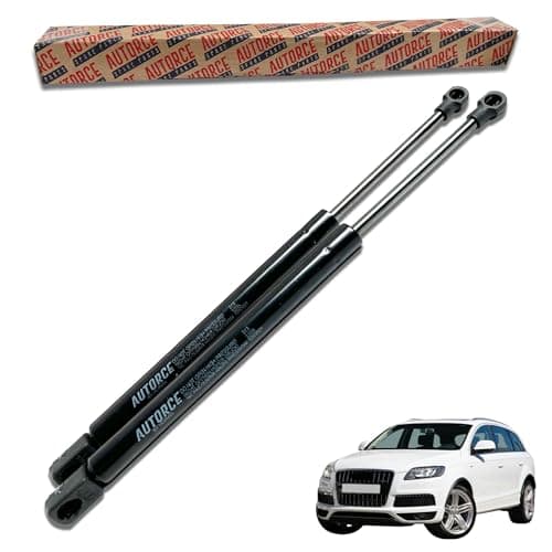 Image of AUTORCE 2 Pcs Rear Tailgate Boot Gas Struts Intended For AUDI Q7 (4LB) (2006-2015) Lift Support Shock Absorber System 560 (N) 500 MM 4L0827552F, 4L0827552C