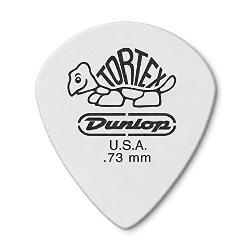 Image of Jim Dunlop 478P 0.73mm Tortex Jazz III Guitar Pick - White (Pack of 12)