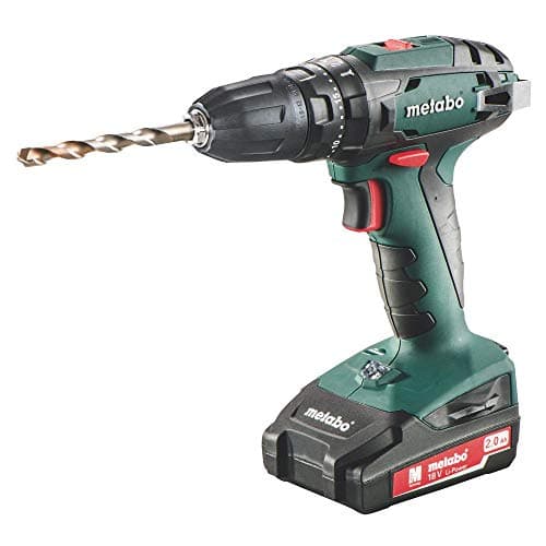 Image of Metabo Power Tools MPTSB18P2 Combi Drill with 2 x 2 A Li-Ion Battery, 18 V, Green