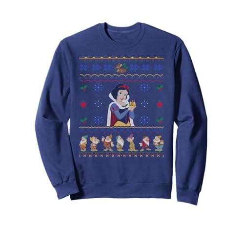 Image of Disney Princess Snow White Christmas Sweater Sweatshirt