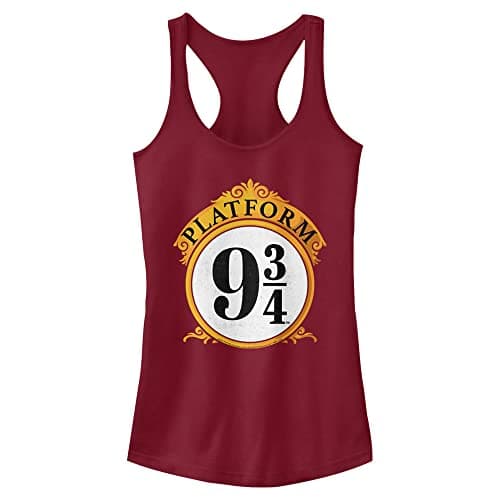 Image of Harry Potter Women's Ornate Platform Shirt, Scarlet, XS