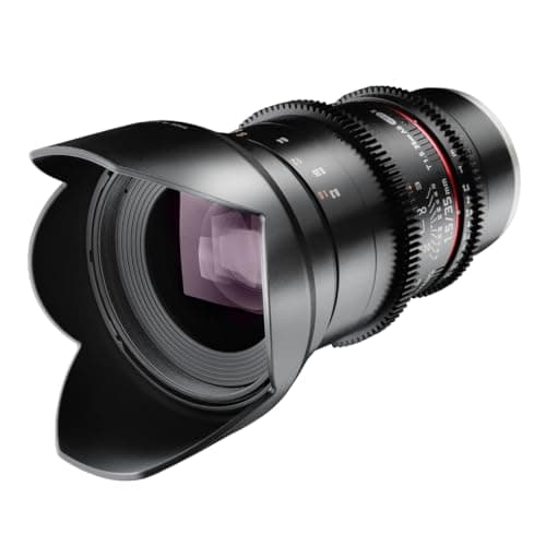 Image of Samyang 35 mm T1.5 VDSLR II Manual Focus Video Lens for Micro Four Thirds Camera