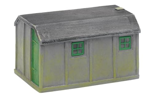 Image of Hornby R9512 Skaledale 00 Gauge Concrete Plate Layers Hut,Grey,35 x 53 mm