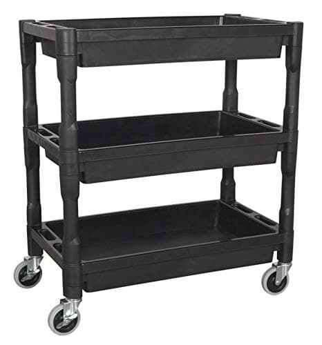 Image of Sealey CX205 3-Level Composite Trolley Heavy-Duty