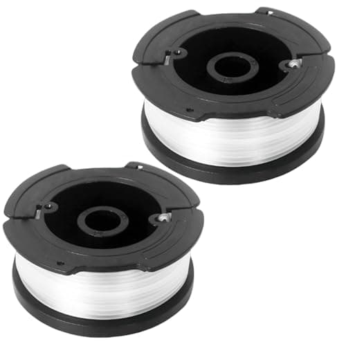 Image of 2 Pcs Strimmer Spool for Black and Decker,Strimmer Wire Refills 30ft Each,AF-100 Strimmer Line Φ1.65mm,Grass Trimmer Wire Replacement,for GL400/A6485/ST5530-GB/GLC3630L20-GB/STC1820PC-GB/BESTA525-530