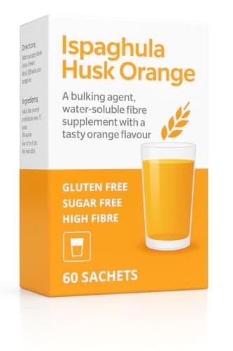 Image of Ispaghula Husk Orange Drink Sachets Contains Natural Fibre Pack of 30 x 2-60 PACK