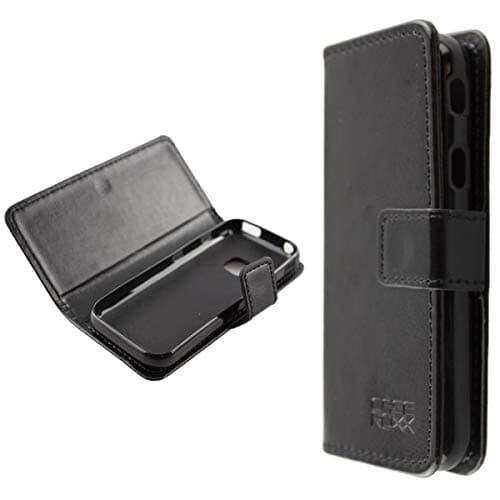 Image of caseroxx Bookstyle-Case for Nokia 5310 (2020), Cover, faux leather, black, Card Slots & Magnetic Closure