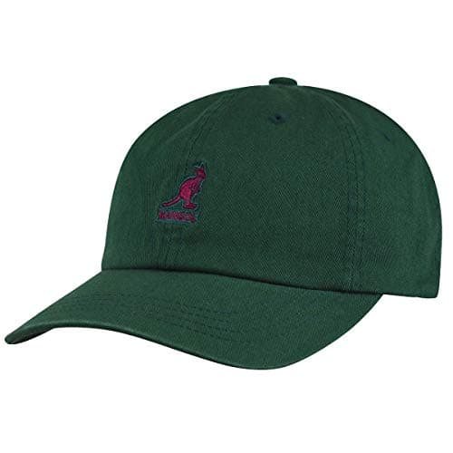 Image of Kangol Washed Baseball Cap, Green (Algae Al), One Size (Manufacturer Size: 1Sfm)