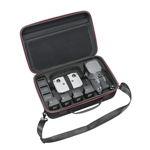 Image of RLSOCO Case for DJI Mavic 3 Classic/Mavic 3 Fly More Combo/Cine Premium Combo – Suitable for Mavic 3 Body, DJI RC Pro or DJI RC Controller, Batteries, Charger, Propellers, Black, Case