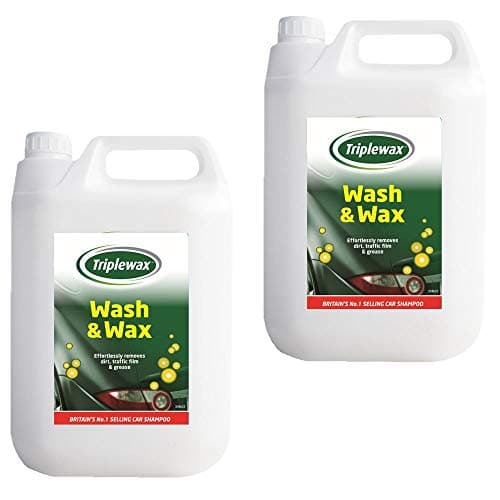 Image of Triplewax Shampoo Car Cleaner Washing Extra Shine 5L x 2