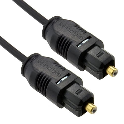 Image of kenable TOS Link TOSLink Optical Digital Audio Cable 2.2mm Lead 2m