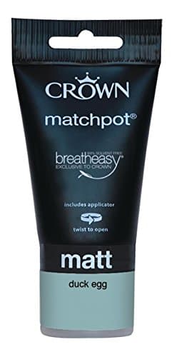 Image of Crown Matt Emulsion 40ml Duck Egg
