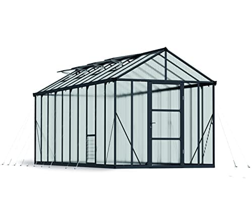 Image of Palram Canopia 8x20 Glory Greenhouse - Grey