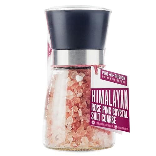 Image of Profusion Himalayan Rose Pink Salt Round Mill - Coarse 200g