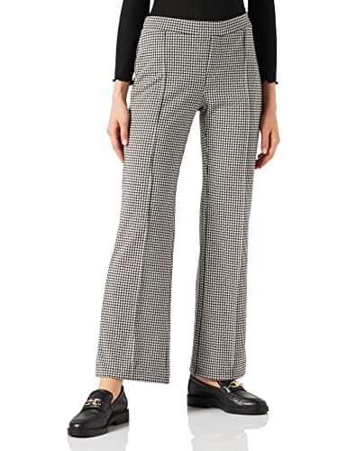Image of Part Two Women's PontasPW PA Pants, Black Houndstooth, 38