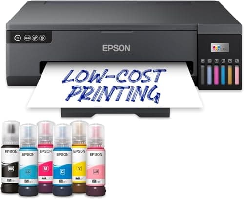 Image of Epson EcoTank ET-18100 Ink Tank Printer | Photo Printing | 6-Colour Inks | Wireless | A3+| Print to CD/DVD & PVC ID Cards | Speciality Media Feed up to A3+