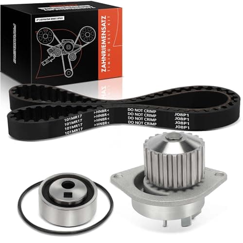 Image of Frankberg Timing Belt Set Timing Belt Water Pump Compatible with Berlingo/Berlingo First MPV GFK GJK MF 80 Avant 8C5 206 Hatchback 2A/C 306 Break 7E N3 N5 Xsara N1 Saxo Expert