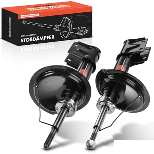 Image of Frankberg 2x Shock Absorber Strut Front Left Right 506mm Gas pressure Compatible with 307 Break 3E 307 CC 3B C4 Coupe LA 307 SW 3H 307 3A/C Replace# 5202HH