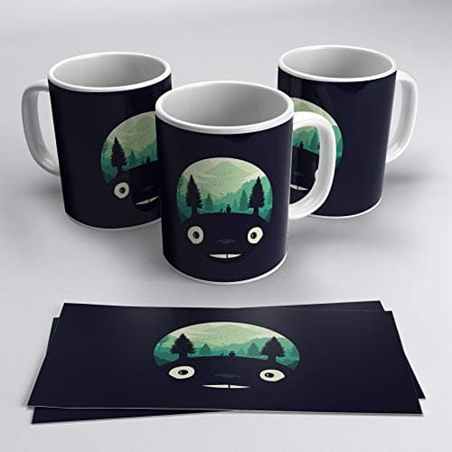 Image of Tritó Design Toy Story Print Ceramic Mug Animation Character with Keychain (Night 2)