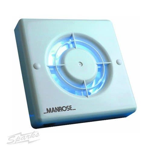 Image of Manrose XF100PIR Wall/ Ceiling PIR Sensor Control Fan
