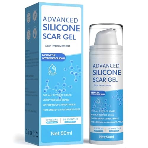 Image of YEMAJIE Silicone Scar Gel, Effective Scar Cream Reduces The Appearance of Both Old and New Scars from Burns, Stretch Marks, Injury, Acne, Keloid, C-Section, and More