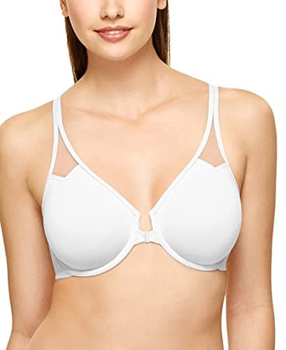 Image of Wacoal Women's Body T-Back Underwire Bra 65124 White 32D
